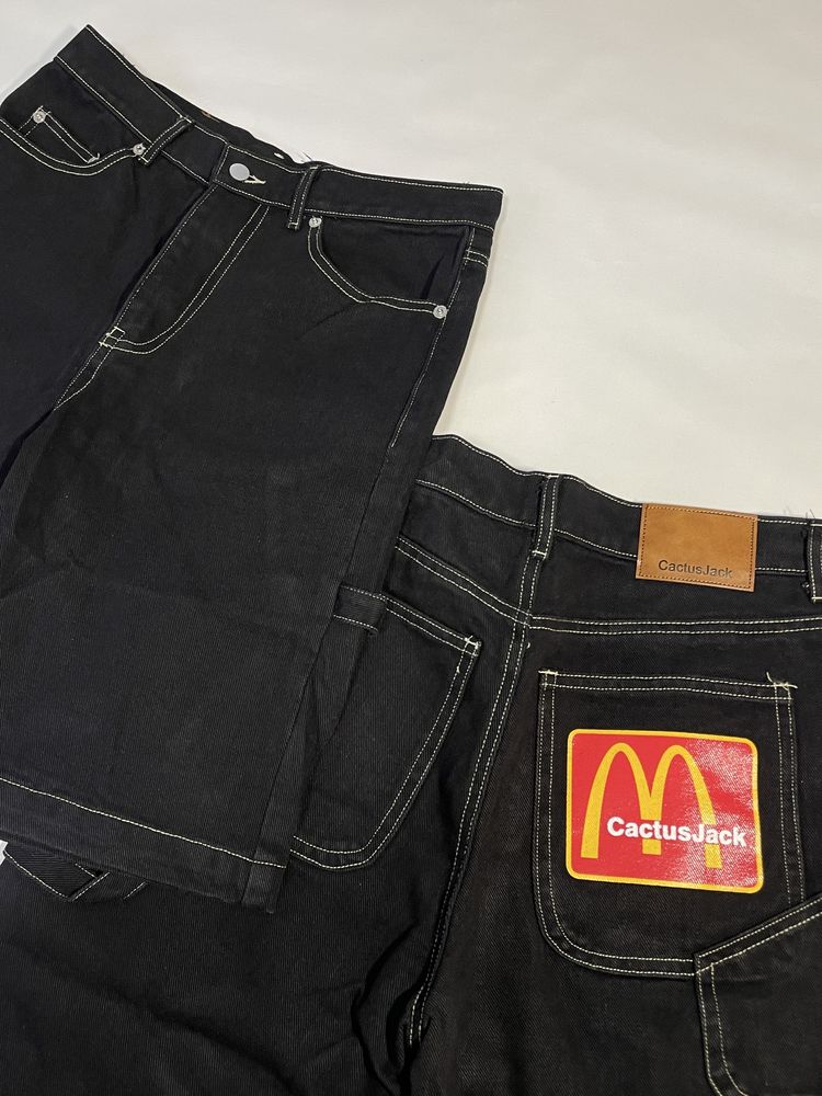 Шорти Travis Scott Cactus Jack x McDonald’s Black