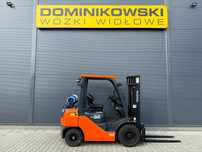 Toyota 02-8FGF25  wózek widłowy 2017R. LPG duplex WYNAJEM SPRZEDAŻ SERWIS