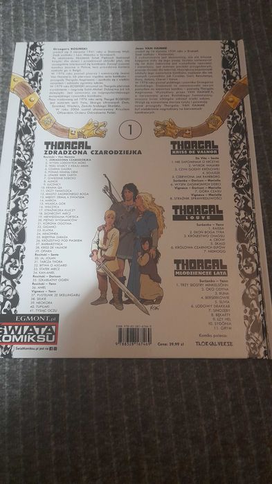 Thorgal - Zdradzona Czarodziejka tom 1 (nowy)