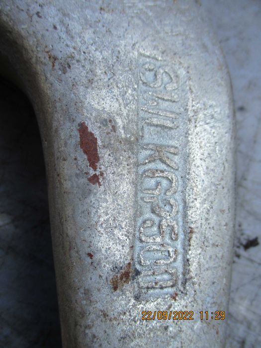 gancho  de 2500 kilos novo