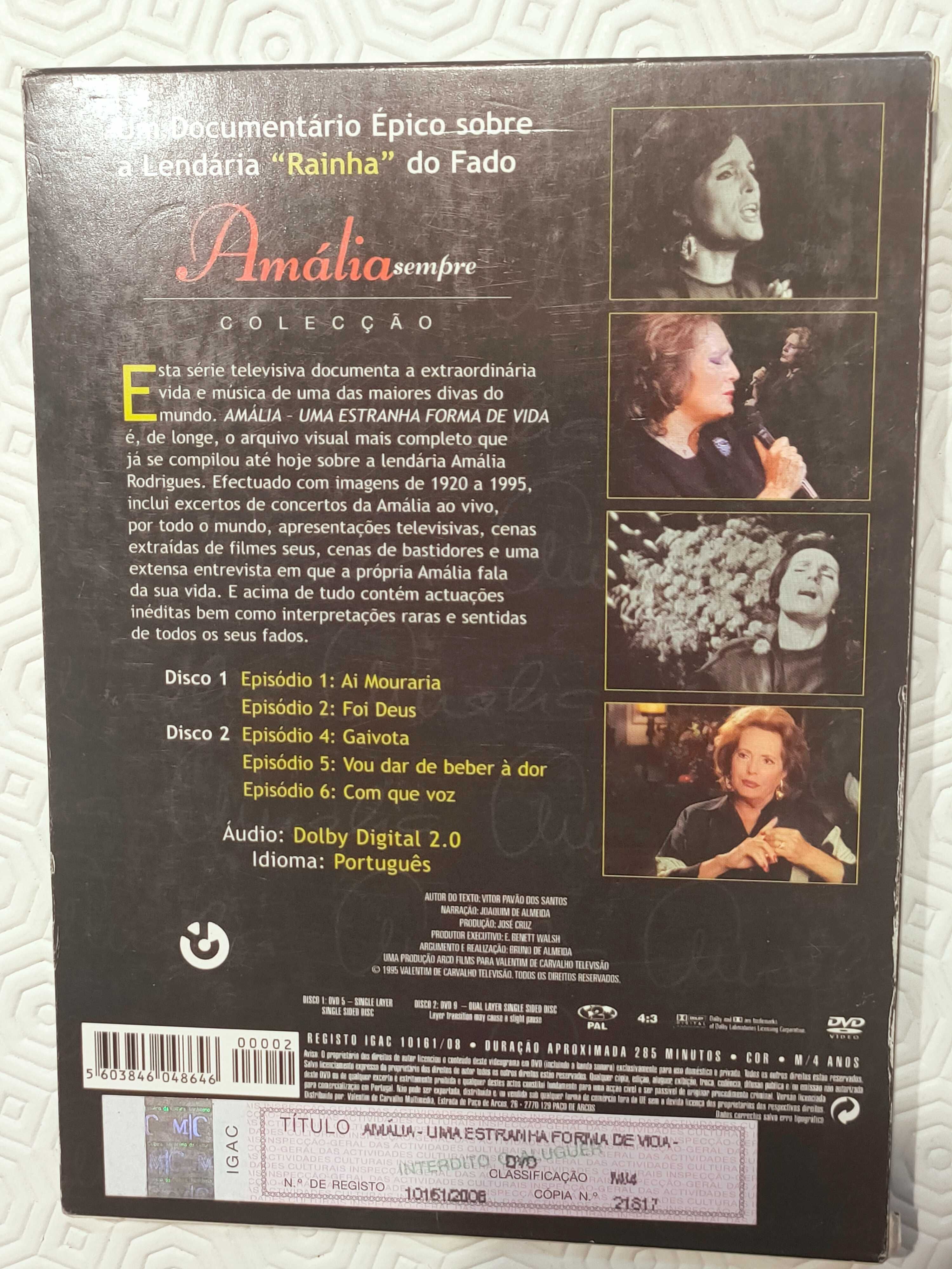 DVD Amália sempre colecção