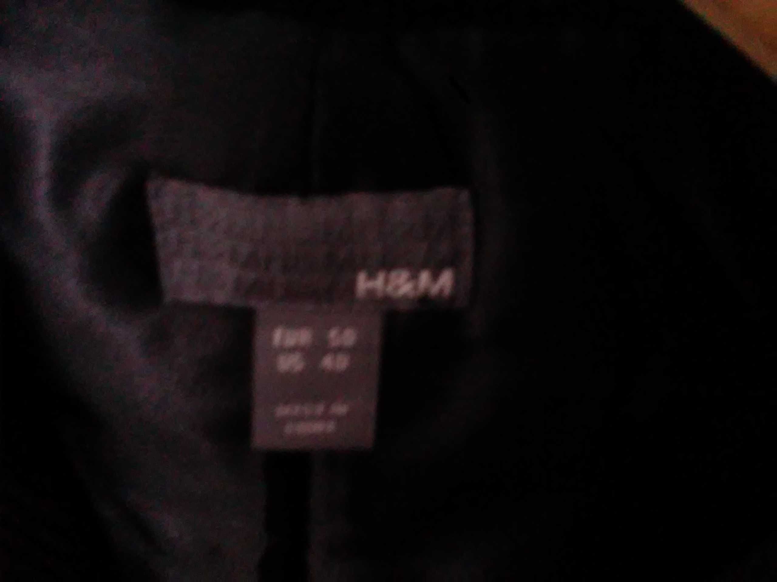 płaszcz/ dyplomatka ocieplana  H&M roz. 50/ sztruks WYMIARY!