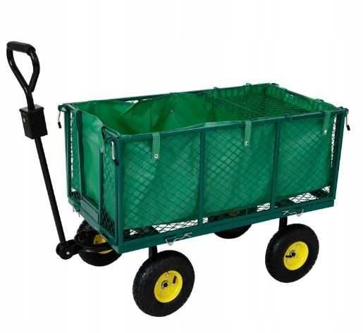 Taczka Przyczepka Wózek Ogrodowy Otwierany 250 kg 200l
