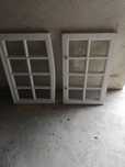 2 janelas madeira vom vidros