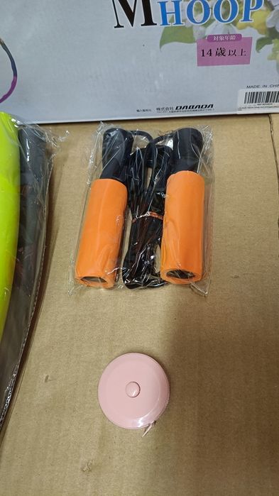 hula hoop Fitness z skakanką 1,2 kg 8 części