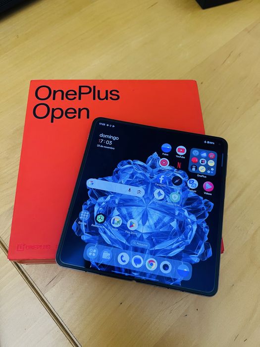 Oneplus Open 16/512GB Preto - Fatura e garantia