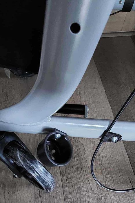 Terenowy balkonik chodzik aluminiowy na dużych kołach