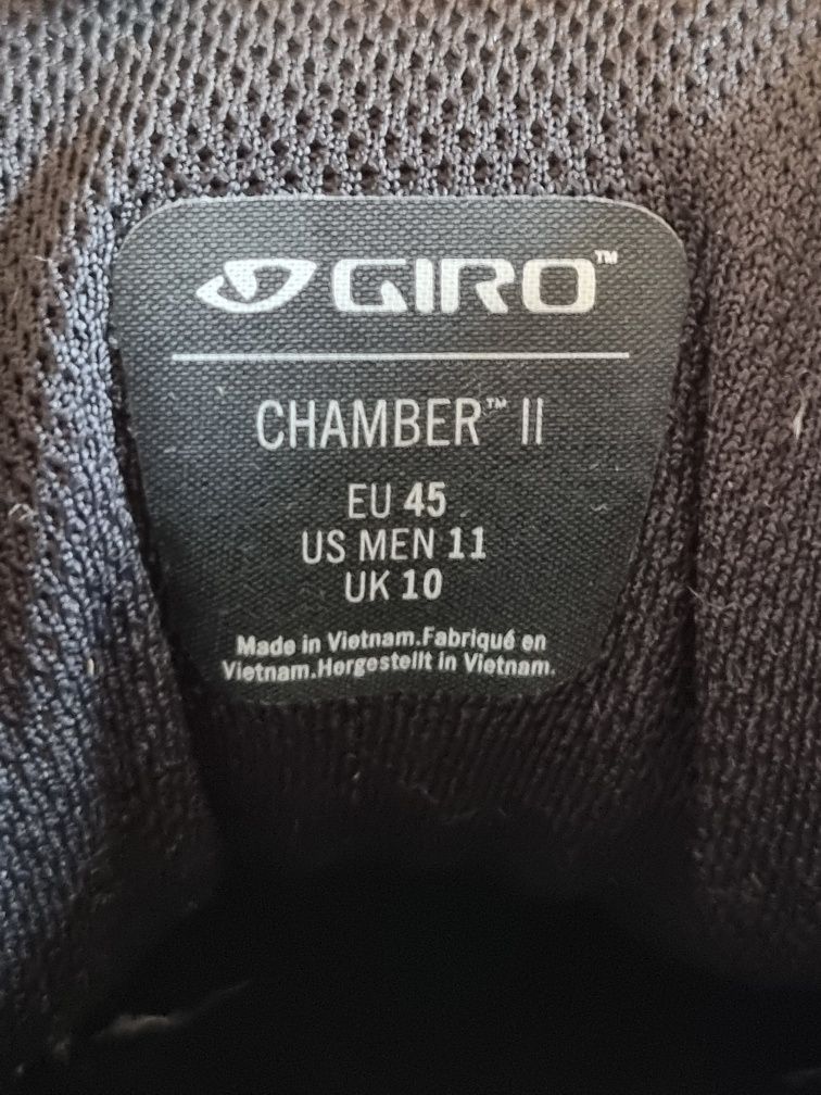 Buty rowerowe MTB Giro Chamber II rozmiar 45 (SPD)