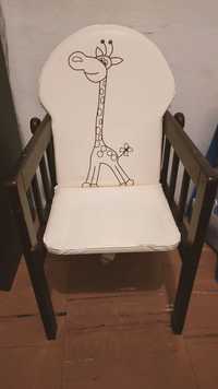 Krzesełko do karmienia Klupś Agnieszka Safari Żyrafa
