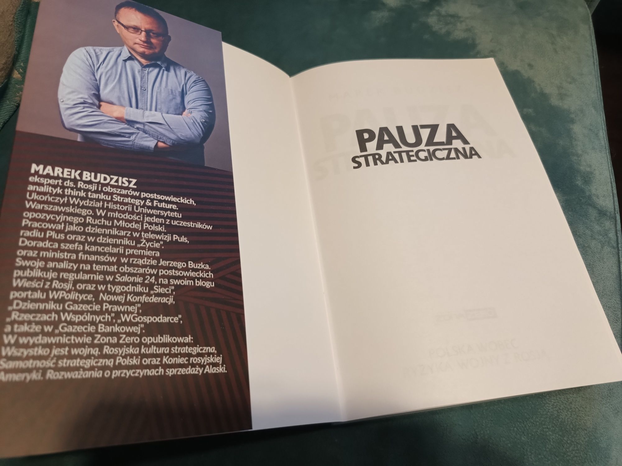 Marek Budzisz Pauza strategiczna