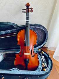 Violino Yamaha V5 ¼ (como novo), com estojo e suporte partitura