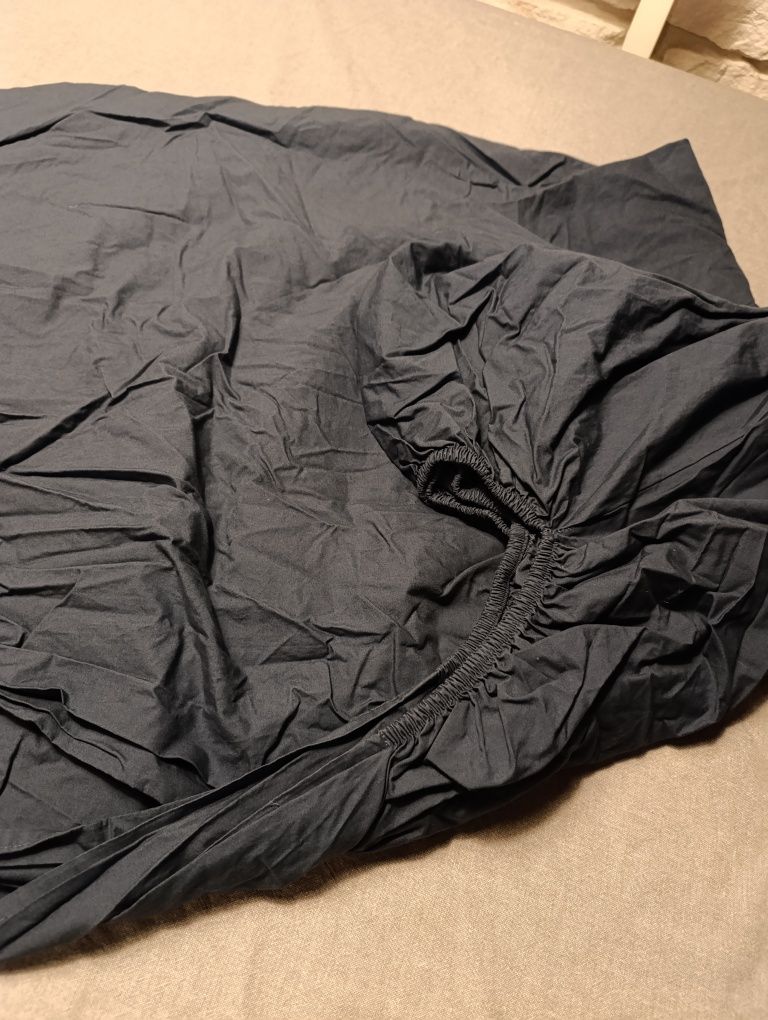 Prześcieradło Ikea Ullvide granat 90 x 200 cm