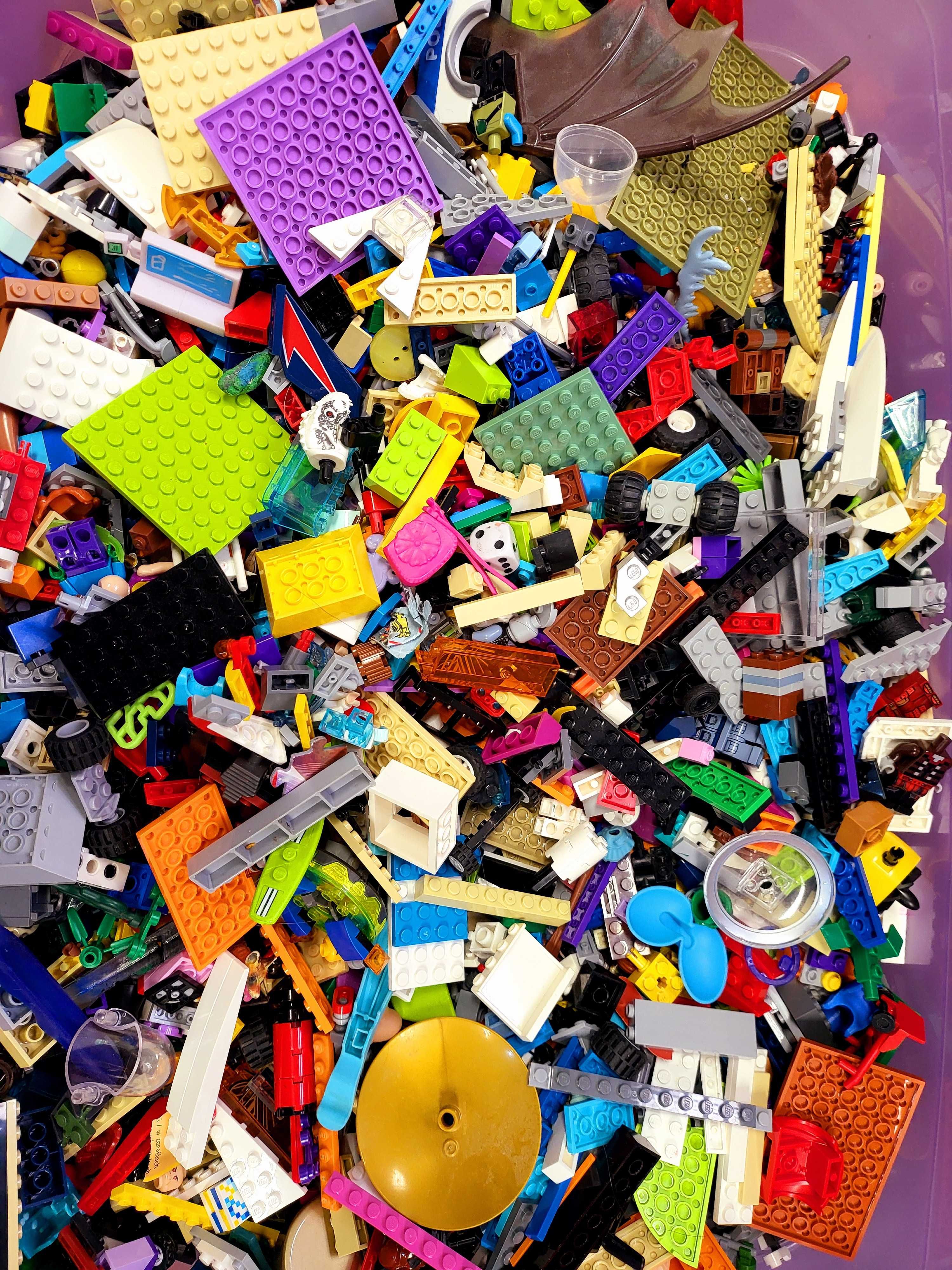Klocki LEGO mix, używane  500g -  Figurki - Lego ze zdjęcia