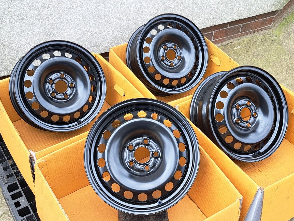 Felgi stalowe NOWE 15 5x100 ET40 VW Polo Seat Ibiza Skoda Fabia VAG