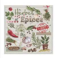 Madame la Fee - Herbes et Epices / Травы и специи, схема для вышивания