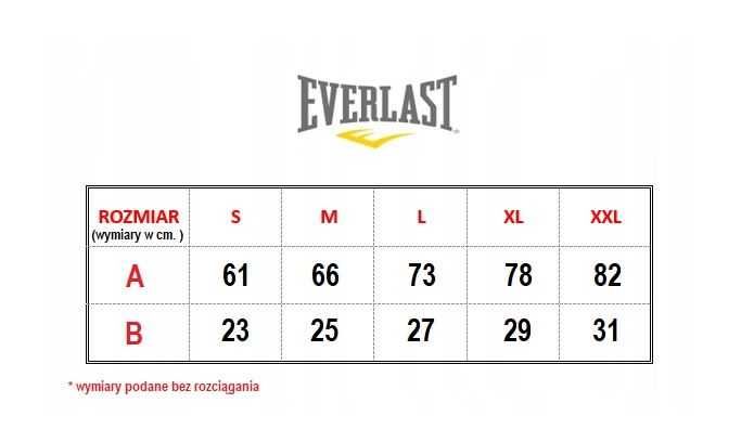 Bokserki męskie EVERLAST 2PAK czarne XL dopasowany krój