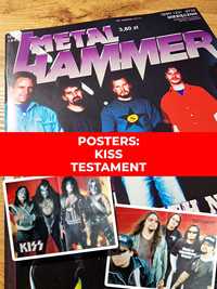 Metal Hammer 1997 - Faith No More, Plakaty: Kiss i Testament