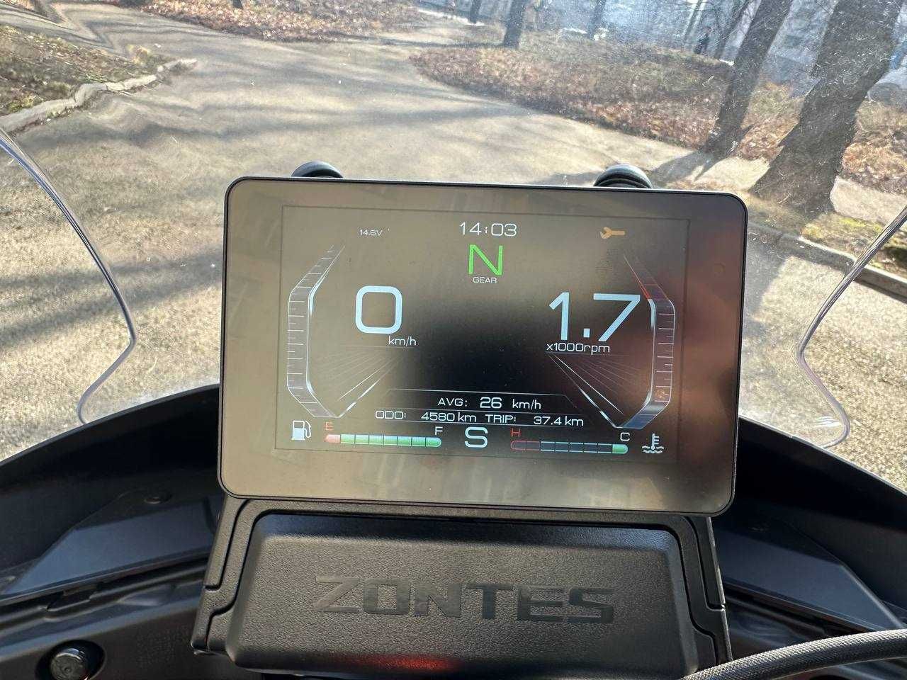 Мотоцикл Zontes 350 T 2023 рік 4580 км
