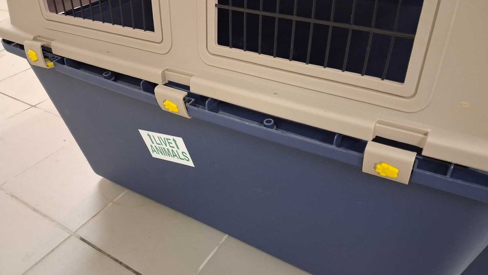 Caixa de transporte de animais XL - Tamanho 7 IATA