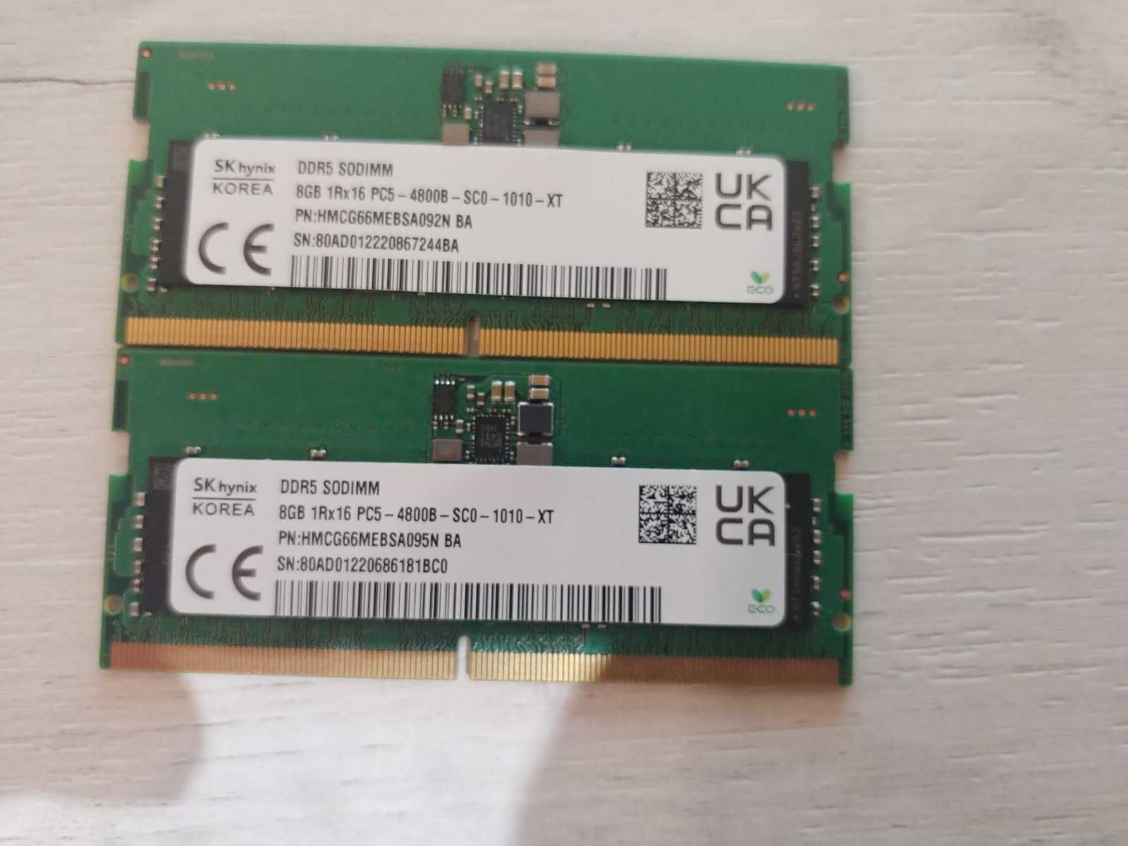 8GB DDR5 4800MHz Sodimm