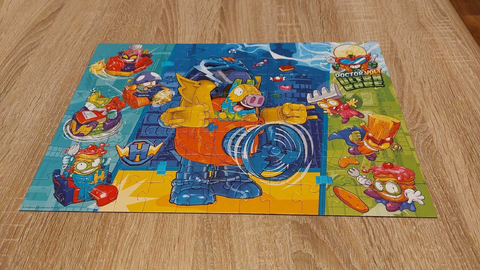 Puzzle - zestaw (Spiderman, Zings, Finding Dory, Czu Czu)