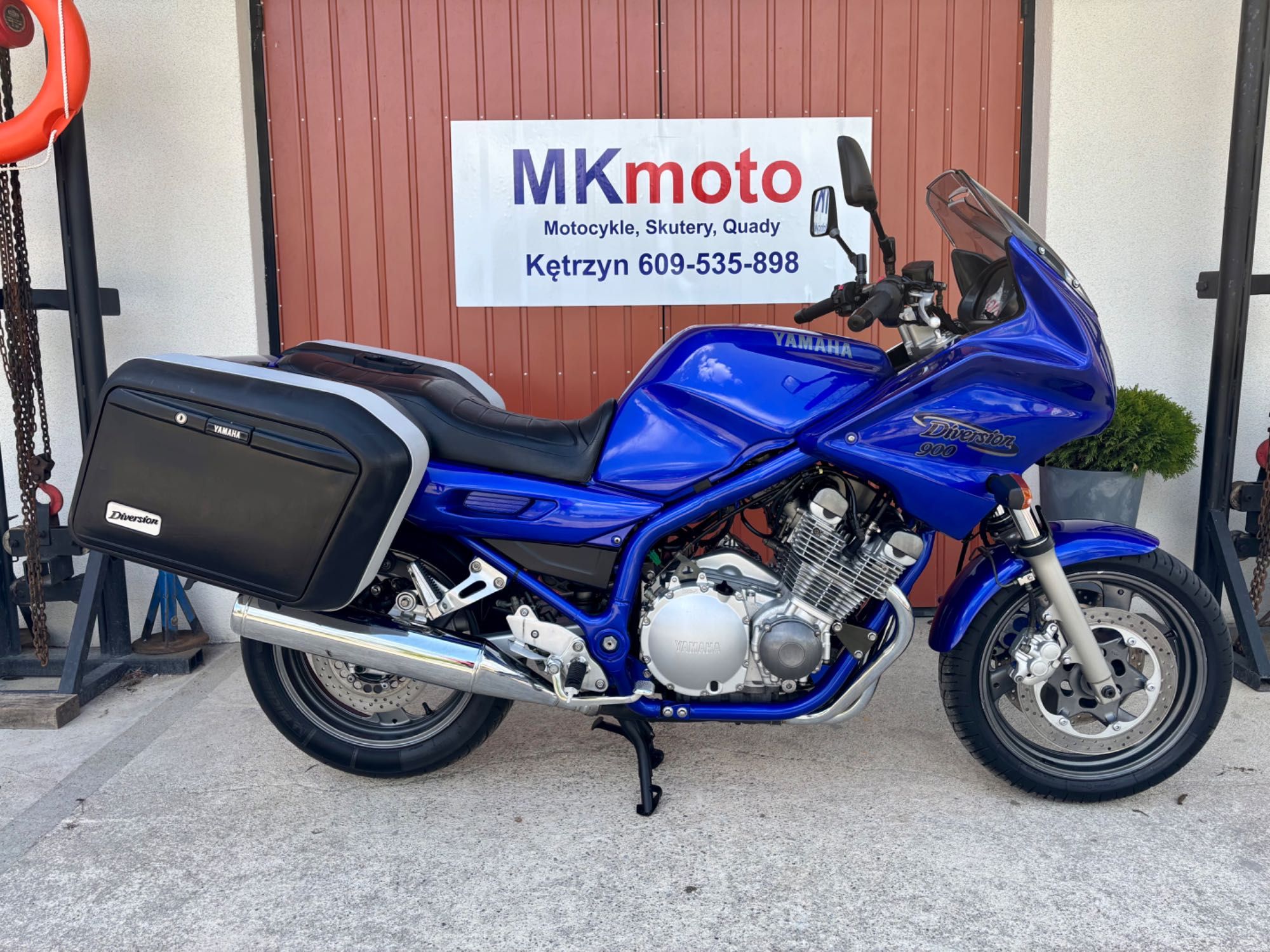 Yamaha XJ900 Diversion Kufry Niemcy 1-Właś Tylko 48.oookm Nowe Opony