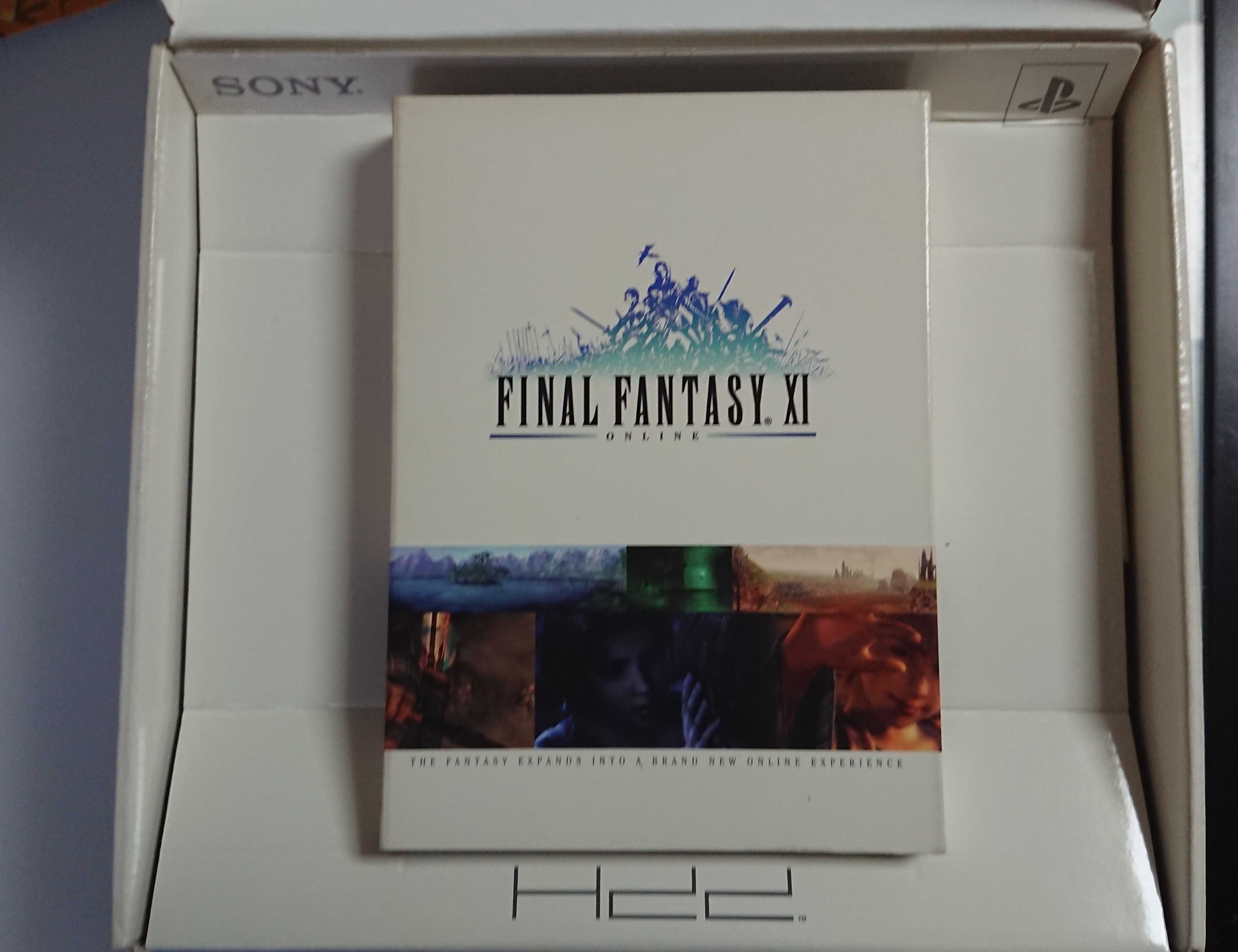Nowy zestaw Final fantasy XI + HDD PS2