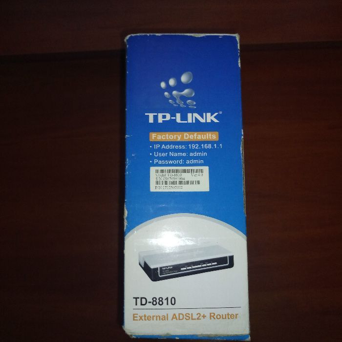 Продам ADSL2/2+-маршрутизатор TP-Link TD-8810