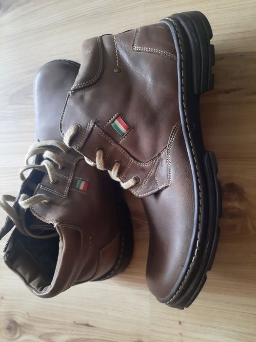 Buty męski zimowe skóra Joker 43 wkładka 28.