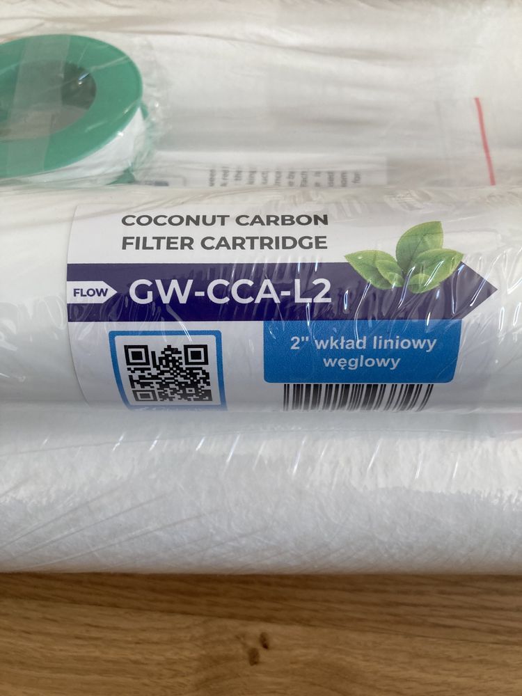 2x Wkłady do filtrów Global Water GW-SET-RO5