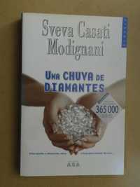 Uma Chuva de Diamantes de Sveva Casati Modignani - 1ª Edição