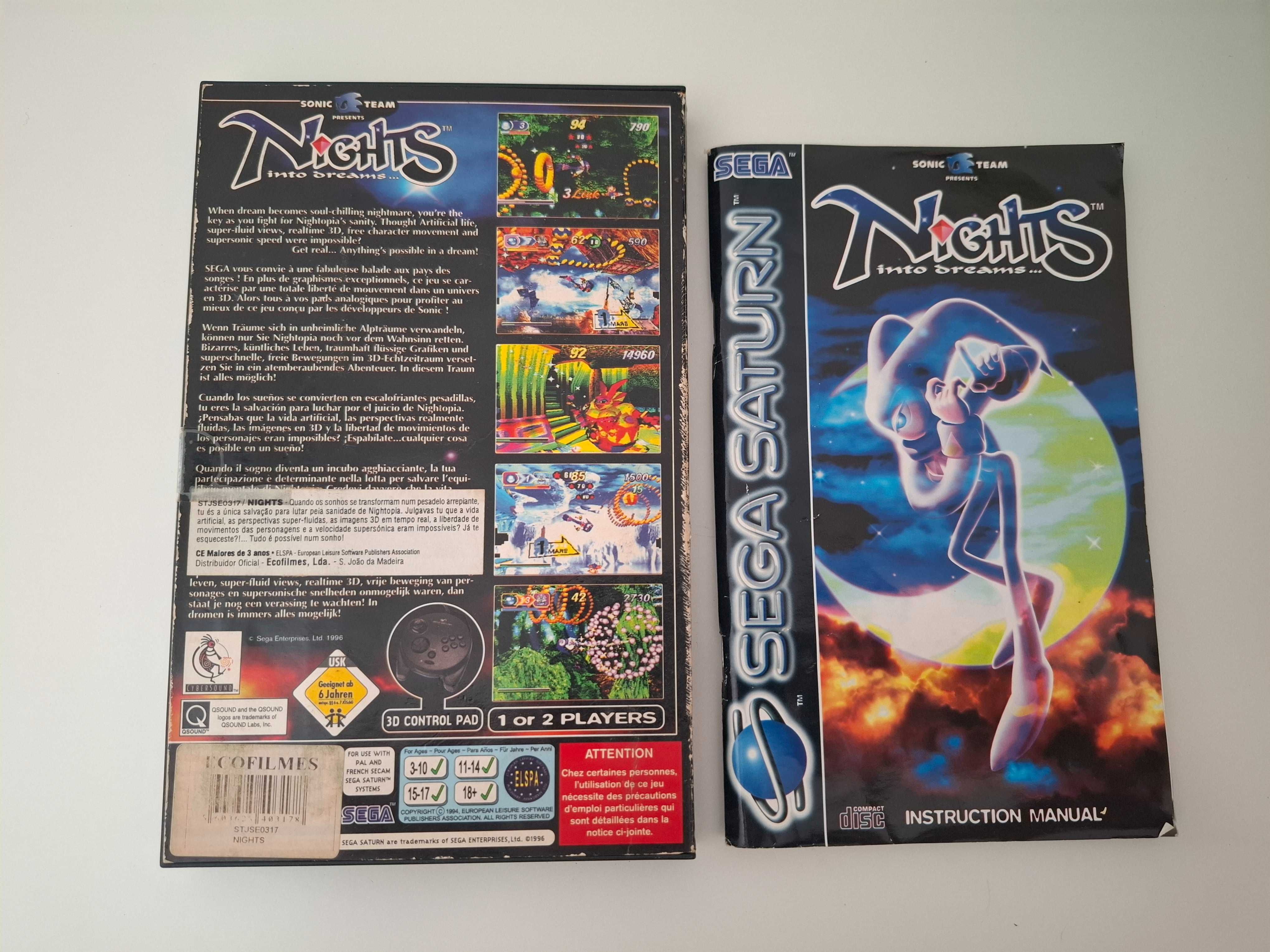 Nights into Dreams (Sega Saturn)