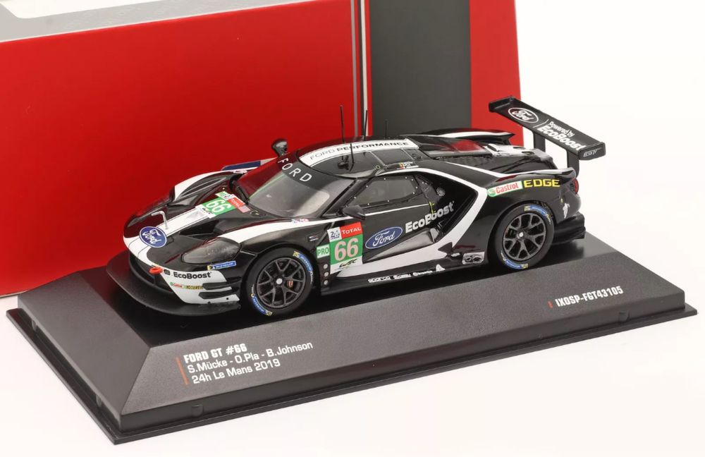 Miniaturas escala 1/43 Ford GT 24H Le Mans Novos Marca IXO