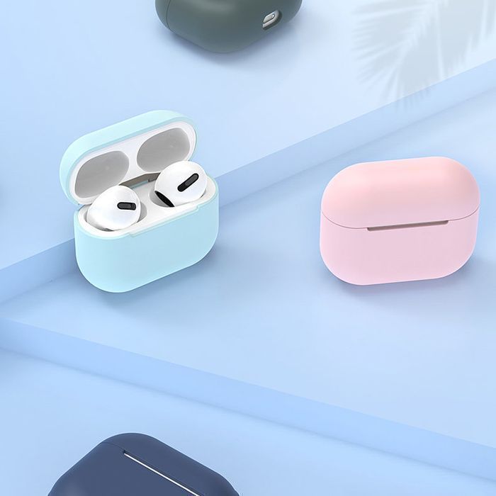 Etui Silikonowe Do AirPods Pro Różowe - Ochrona Przed Uderzeniami