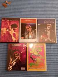 DVD Led Zeppelin/Yes/Jimi Hendrix/E. Clapton/Al di Meola/Lenny Kravitz