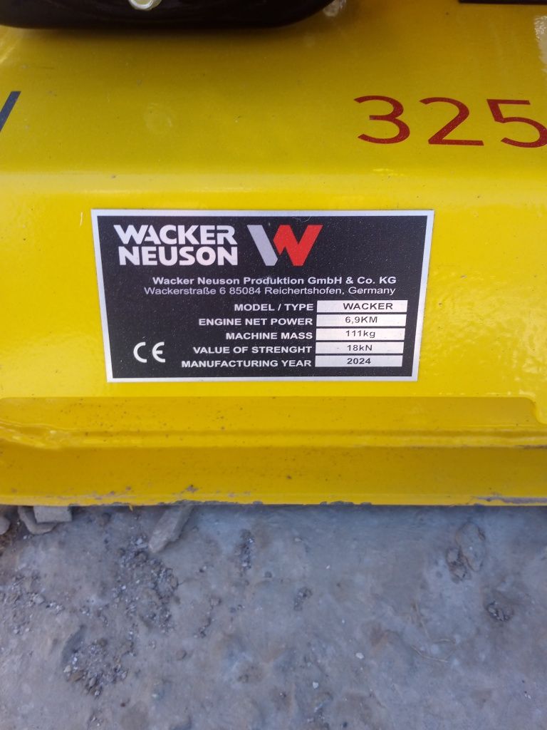 Wacker neuson nowa zagęszczarka