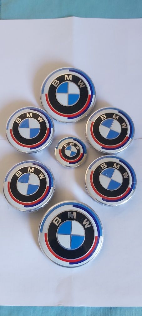 Conjunto simbolos BMW 50 anos