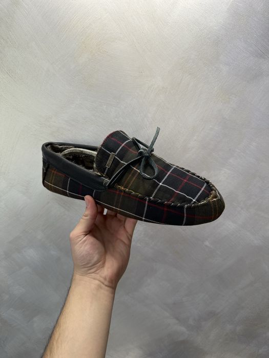 Barbour Kurila Slippers Monty капці на хутрі оригінал мехе оригинал