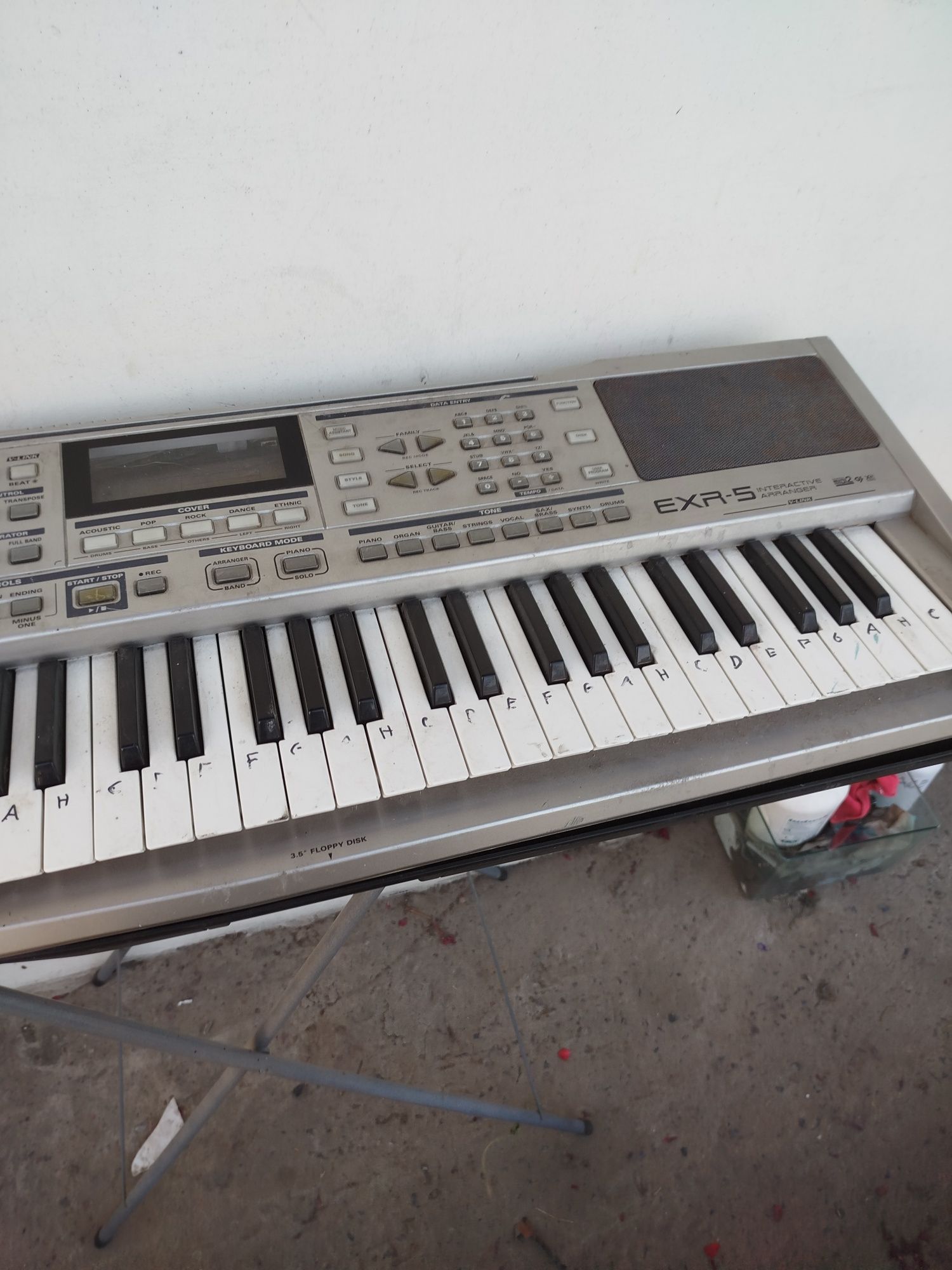 Organy Roland exr 5 nie testowane brak zasilacza