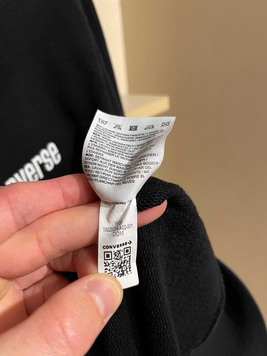 Converse, made in italy оригінал зіп кофта