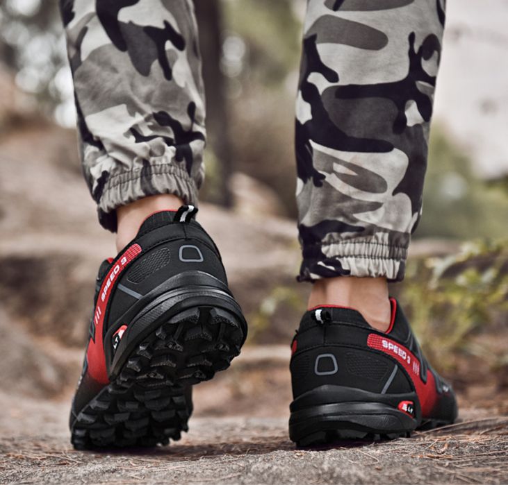 Adidasy trekingowe obuwie sportowe krosowe unisex jak salomon odblaski