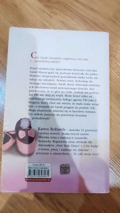 Książka  Zaginiona