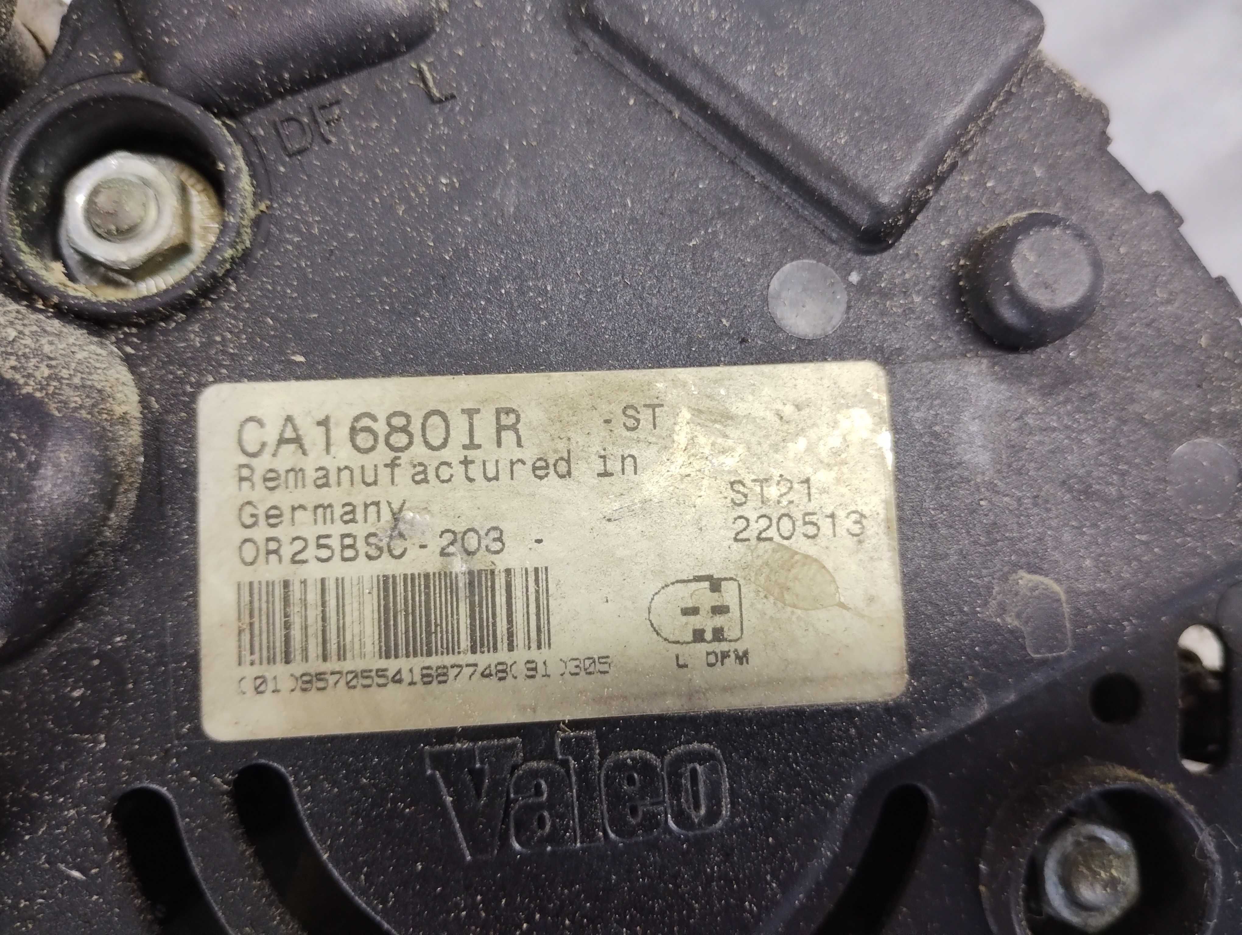Alternator wodny Mercedes A klasa w169 Valeo