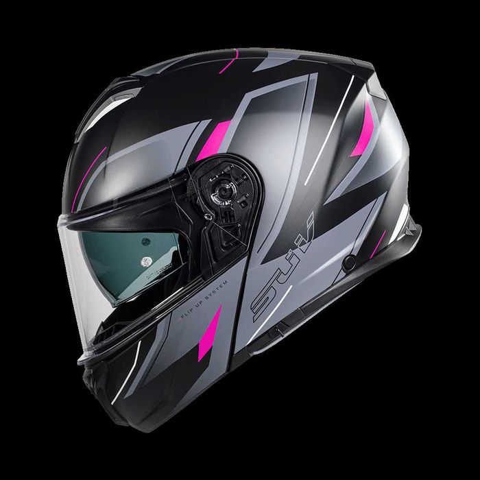 Capacete CMS Modular SUV MILLE rosa