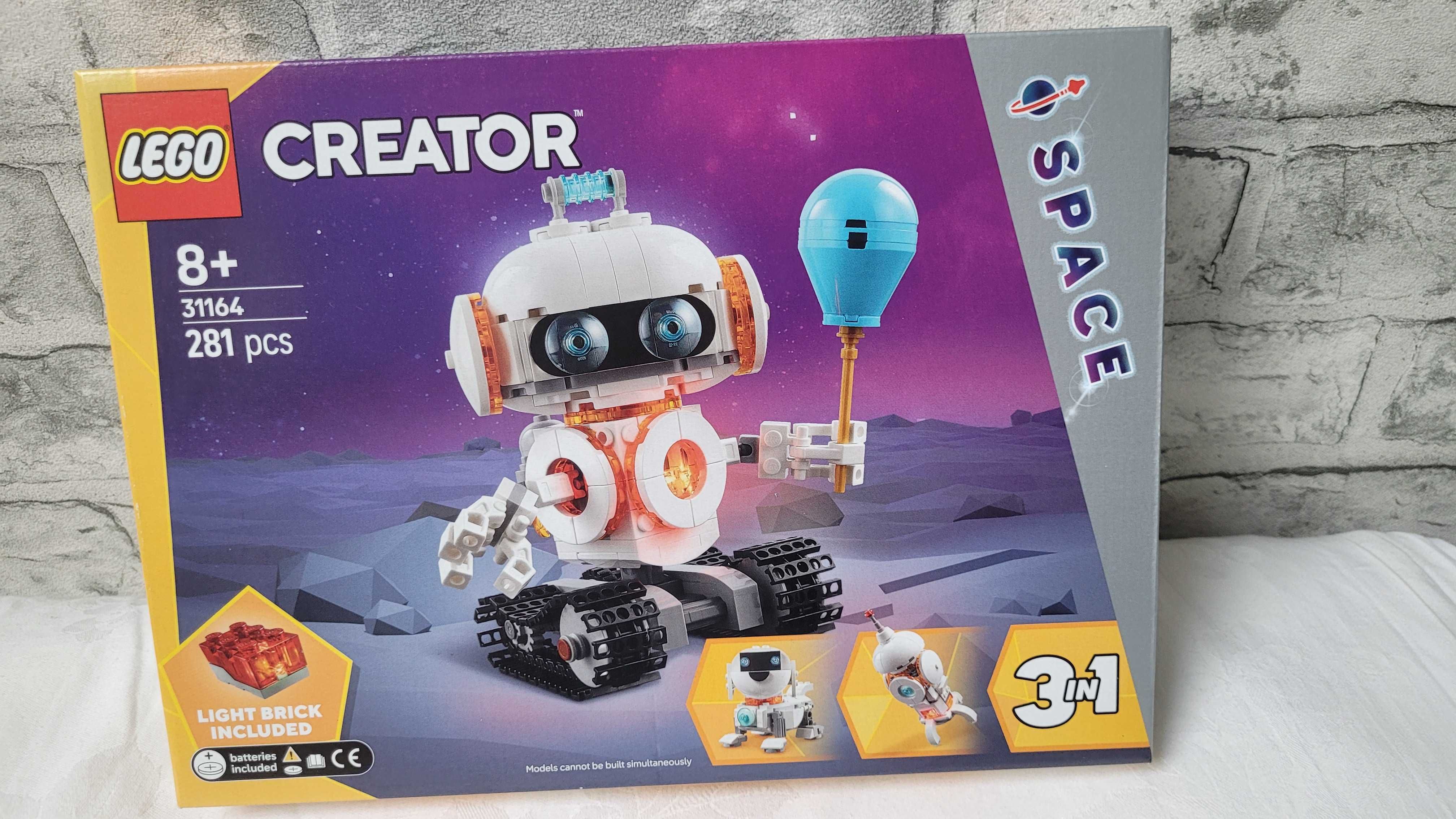Klocki LEGO Creator kosmiczny robot 3 w 1
