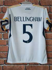 Koszulka piłkarska dziecięca Real Madryt Bellingham rozm. 134