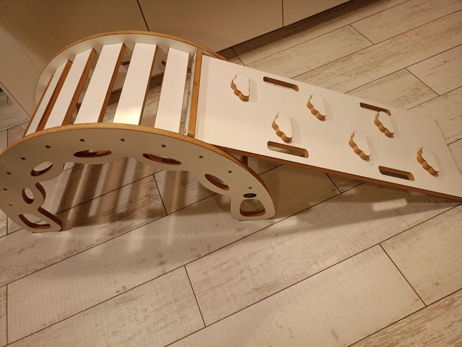 Bujak Montesori: drabinka + zjeżdżalnia