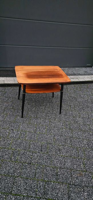 Stolik PRL w stylu Art Deco