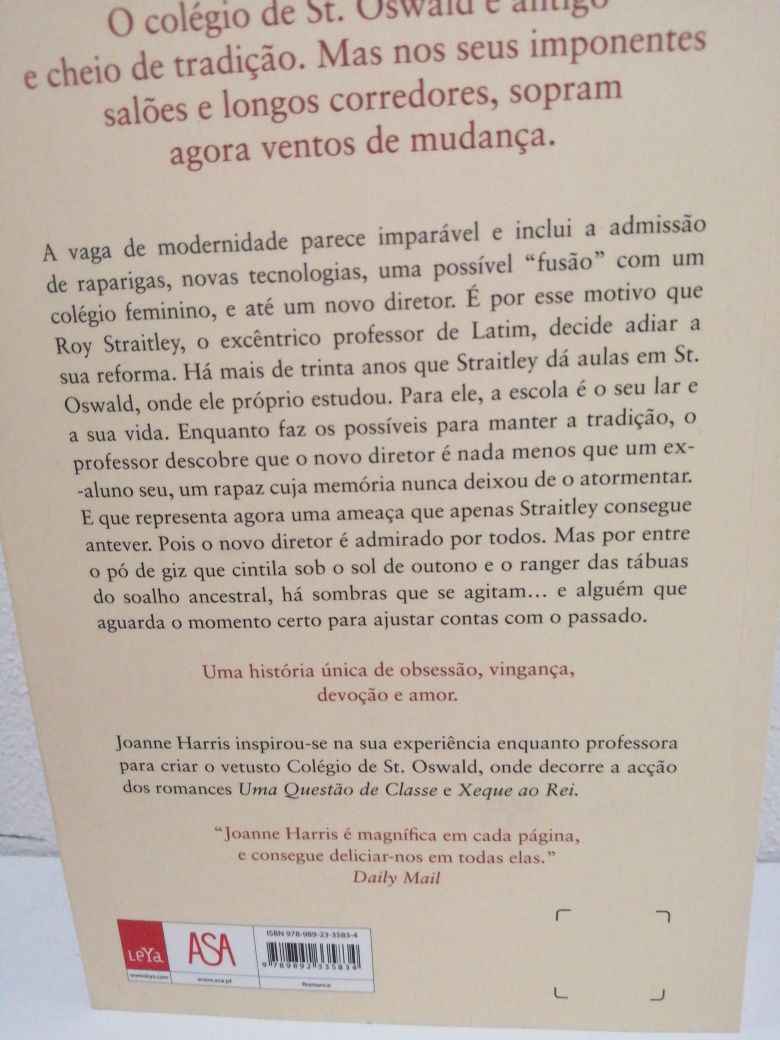 Joanne Harris - Uma questão de classe
