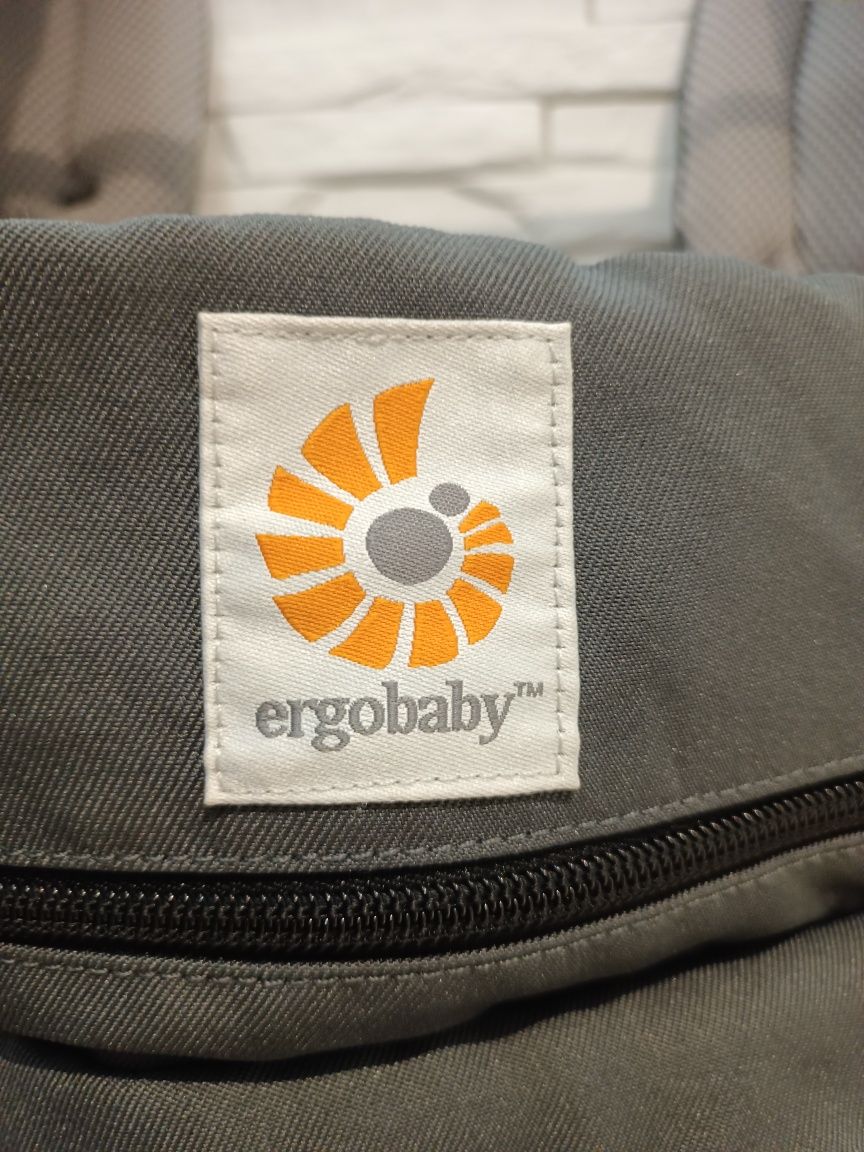 Nosidło Ergobaby 360 Cool Air - Carbon Grey + GRATIS  wkładka Ergobaby